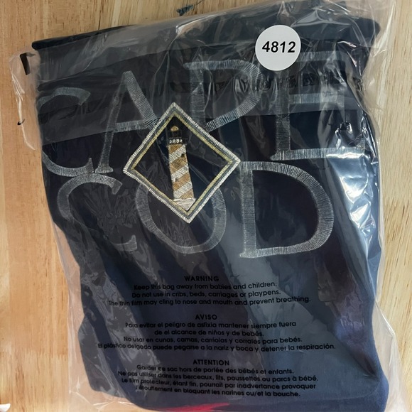 Vintage 90s Cape Cod MA Light House Graphic T-Shirt Navy Adult Large Hanes USA - Picture 14 of 14